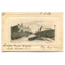 CIUDAD DE BUENOS AIRES AVENIDA ALVEAR 1902 ANTIGUA TARJETA POSTAL